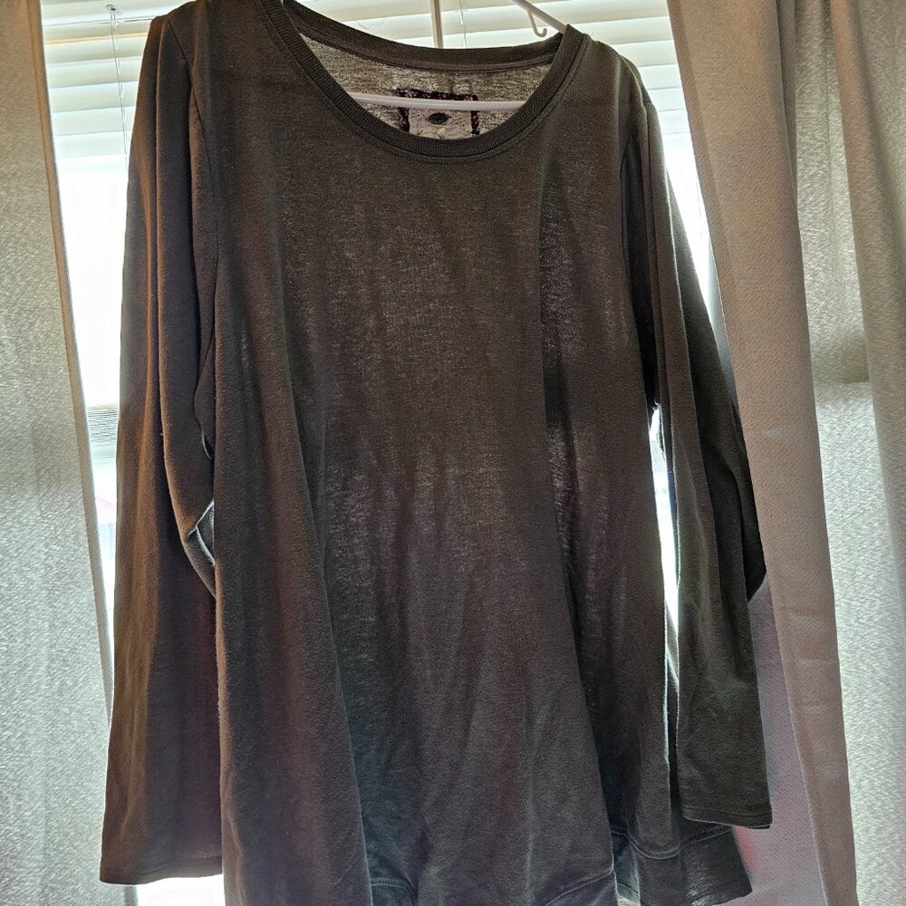 Cupio olive green sweater 2x